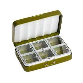 Aluminium box 6 compartments - Olive